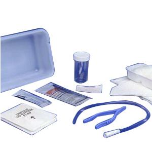 CURITY Dover Vinyl Open Urethral Catheter Tray 14 Fr