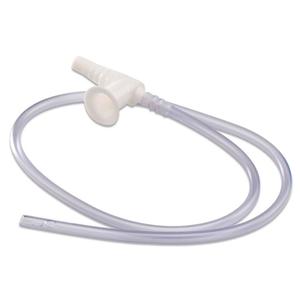 Suction Catheter with Safe-T-Vac Valve, 18 fr