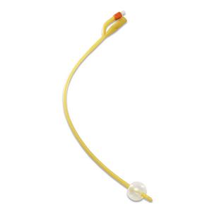 Dover Silicone-Elastomer Coated Latex Foley Catheter, 30 cc, 2-Way, 12 Fr