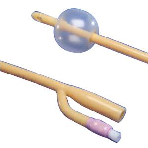 Dover 2-Way Silicone-Elastomer Foley Catheter 16 Fr 30 cc
