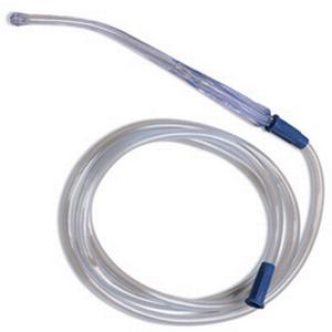 Curity Sterile Bulbous Tip Yankauer with Pre-connecting Tube 1/4" x 6"
