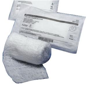 Dermacea Sterile Gauze Fluff Rolls, 4" x 4-1/8 yds - Replaces 55CFR446S
