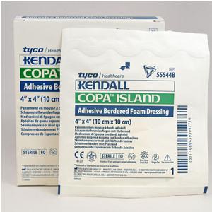 Cardinal Health Kendall Foam Dressing, 4" x 4" - Replaces ZDF44