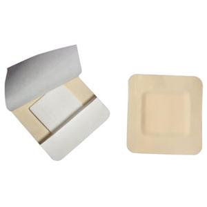 Cardinal Health Kendall Foam Border Gentle Silicone Adhesion Dressing, 5.5" x 5.5"