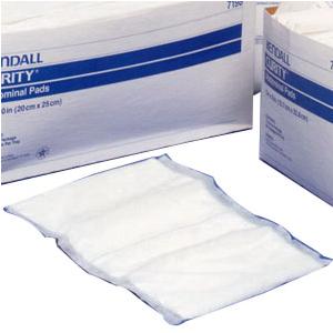 Dermacea Abdominal Gauze Pad, Non-Sterile, 7.5" x 8"
