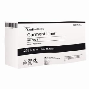 Cardinal Health, Garment Liner, Wings, 7" x 17"