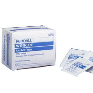WEBCOL Alcohol Prep, 2-Ply, Medium (200 count)