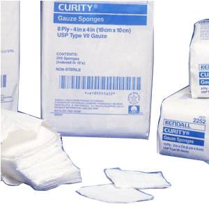 Curity Nonsterile Gauze Sponge 3" x 4" 16 ply