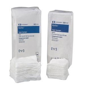 Kerlix Sterile Super Sponge Medium, 6" x 6-3/4"