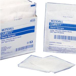 Curity Sterile Gauze Sponge 4" x 4" 16 ply