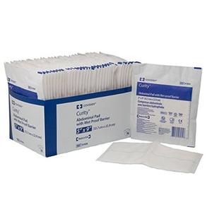 Curity Non-Woven Abdominal Gauze Pad, Sterile, 5" x 9"