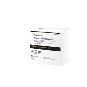 Cardinal Health, Taped Underpads, Wings Plus, , 30" x 36"