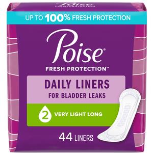 Poise Pantyliners Very Light Extra Coverage