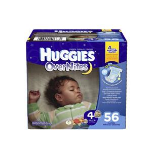 HUGGIES Overnite Diapers, Step 4, Big Pack