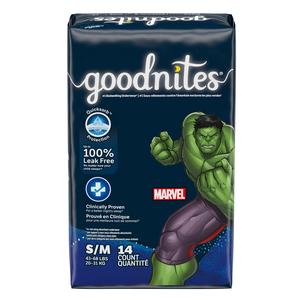 GOODNITES Youth Pants, Small/Medium Boy, 38-65 lb
