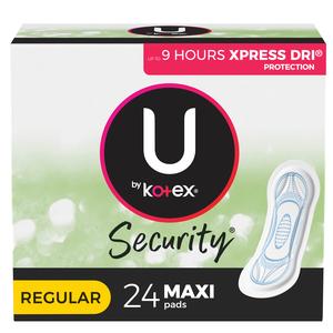 U by Kotex Premium Regular Maxi Pads