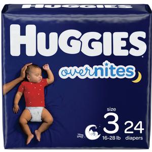 Huggies OverNites Diapers, Size 3, Jumbo Pack