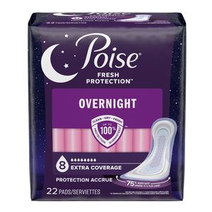 Poise Extra Coverage Pad, Fresh Protection, Long - Replaces 6946995