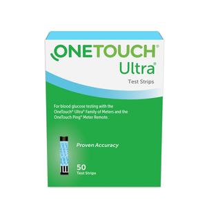 OneTouch Ultra Blue Blood Glucose Test Strip (50 count)