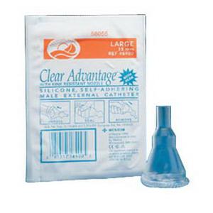 Freedom Clear Advantage Self-Adhering Male External Catheter, 31 mm