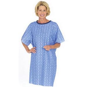 Tieback Gown, Geometric Print, One Per Pkg.