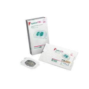Tegaderm CHG Chlorhexidine Gluconate IV Securement Dressing, 4" x 4-3/4", Transparent