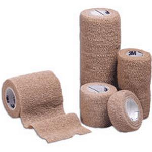 Coban Sterile Self-Adherent Wrap 3" x 5 yds., Tan - Replacment for 881583S