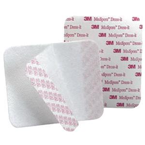 Medipore Soft Cloth Pre-Cut Dressing Cover 5-7/8" x 5-7/8"