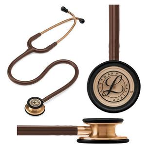 Littmann Classic III Stethoscope, Copper-Finish Chestpiece, Chocolate Tube, 27"