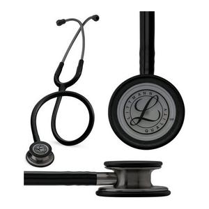 Littmann Classic III Stethoscope, Smoke-Finish, Black Tube, 27"