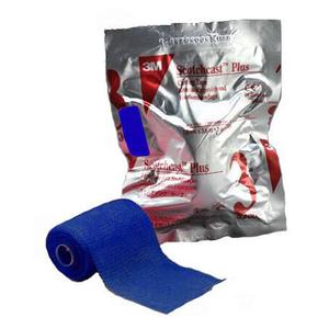 Scotchcast Plus Casting Tape 4" x 4 yds., Blue