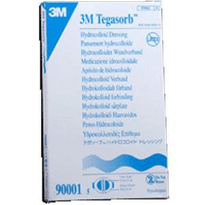 Tegaderm Hydrocolloid Dressing with Outer Clear Adhesive 4" x 4-3/4" Oval