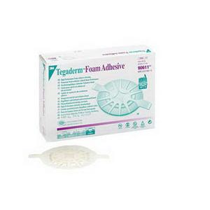 Tegaderm High Performance Adhesive Foam Dressing 4-1/2" x 4" Small Oval