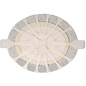 Tegaderm High Performance Adhesive Foam Dressing 8-3/4" x 7-1/2" Large Oval