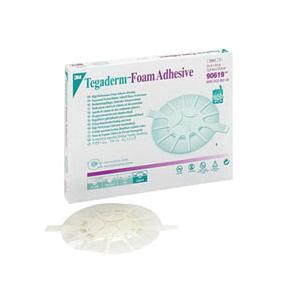 Tegaderm High Performance Adhesive Foam Dressing 4-1/2" x 4-1/2" Heel/Elbow