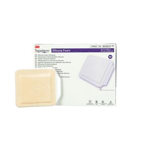 Tegaderm Silicone Foam Non-Bordered Dressing, 4" x 4.25"