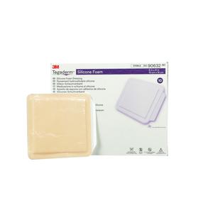 Tegaderm Silicone Foam Non-Bordered Dressing, 6" x 6"