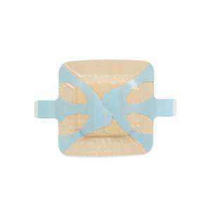 3M Tegaderm Silicone Foam Border Dressing, 4" x 4", Pad Size 2 3/8" x 2 3/8"