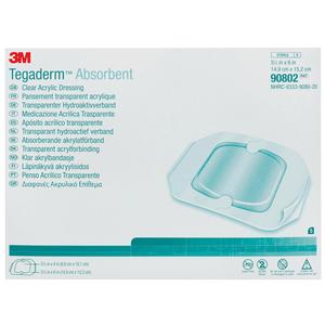 Tegaderm Clear Absorbent Acrylic Dressing 7-9/10" x 8"