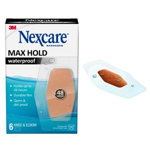 Nexcare Max Hold Knee and Elbow Bandage 6 ct