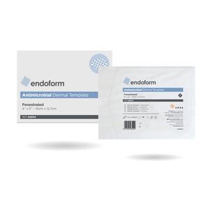 Endoform Antimicrobial Dermal Template, Fenestrated, 4" x 5"