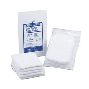 Wide Mesh Sterile Dry Burn Dressing 18" x 18", 10-Ply