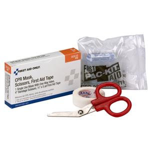 CPR Mask, Scissors, First Aid Tape