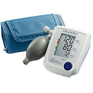 A & D Medical One-Step Plus Memory Blood Pressure Monitor with Small Cuff