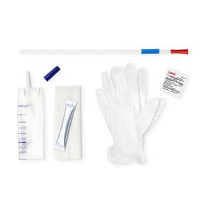 SimPro Set Tiemann Coude Closed System Intermittent Catheter, 12 Fr, 16"