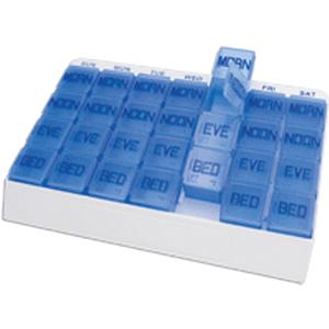 Medi Tray Pill Organizer 9-5/16" x 6-3/4" x 1-1/8"