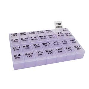 Mediplanner Deluxe/II 7-Day Pill Tray, Standard