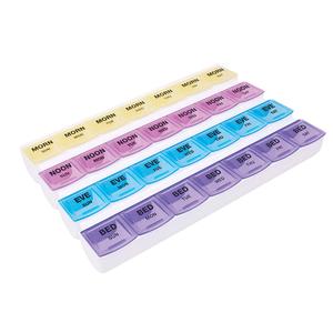 7-Day Medication Planner Spanish Guide 8-5/16" x 5-5/8" H x 1-1/2"