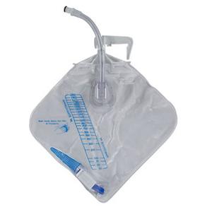 Urine Meter 200 mL with Drainage Bag 2,000 mL, 2 Drainage Bags