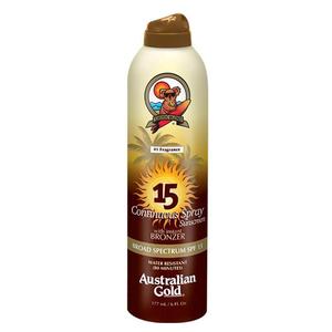 Australian Gold SPF 15 Continuous Spray Bronzer, 6 ounce